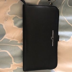Adrienne vittadini black clutch